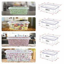 Takeaway Plastic Clear Food