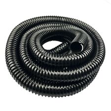 Black Flexible Pond Hose Corrugated Pipe Tube For Filter Pump Tubing Flexi Koi