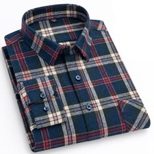UK Men's New Plaid Tartan