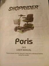 SHOPRIDER PARIS GK8 MOBILITY