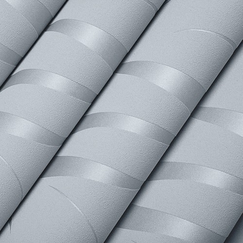 Embossed wave wallpaper - wave,