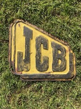 Vintage Original JCB Pressed