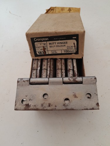 100 steel hinges in - mm,