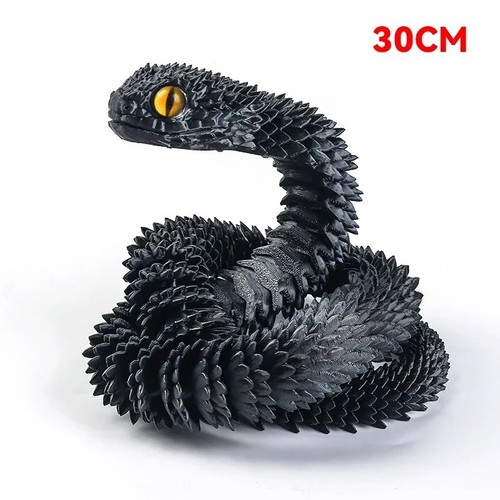 Printed articulated snake - 3d,