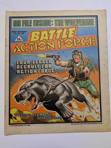 Battle action force - force, comic