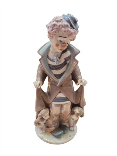 Rare lladro clown figurine - clown, figurine-my