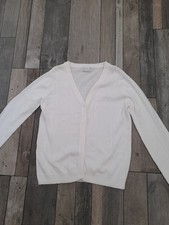 ladies white cable knit fred