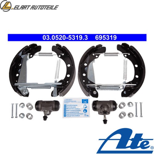 Brake shoe set 0520 - set, 03.0520-5319.3