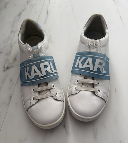 Karl lagerfeld white low - karl,