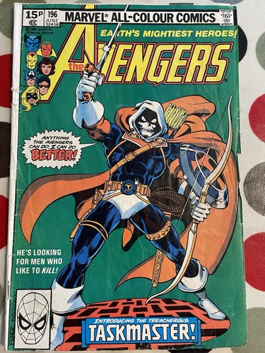 Avengers 196 first - (1980),