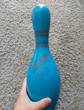Twister bowling pin rare blue colour great condition synthetic made in German