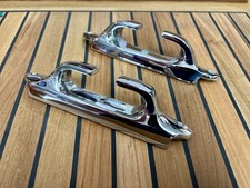 7 Inch 180mm Pair Chrome