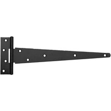 TEE HINGES BLACK & GALVANISED