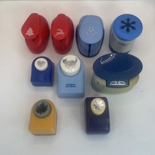 Set Of 9 Paper Punches With