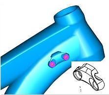 Giant GLORY FRAME FORK BUMPER