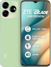 NEW ZTE Blade V50 Design 256GB Dual Sim Unlocked Green A+ With Box & Accessories