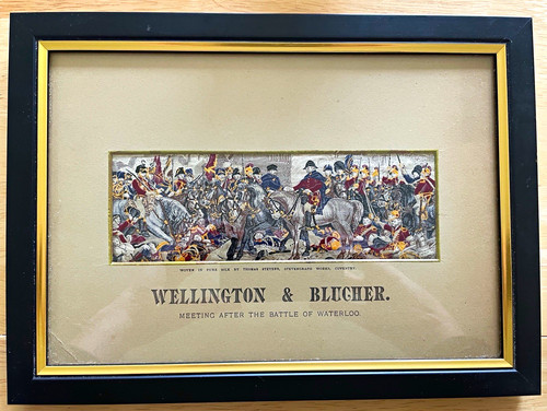 Wellington blucher meeting - wellington,
