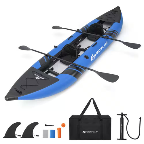 Blue inflatable water - blue,
