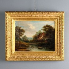 Antique Painting Landscape