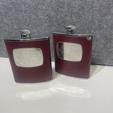 Whyte & Mackay Hip Flask x2
