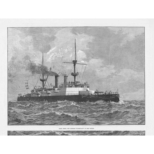 Hms hood the largest turret - hms,