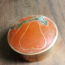 Brass box cloisonné - -,