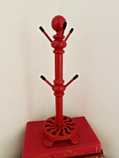 Vintage Cast Iron 6 Mug Tree