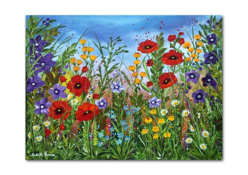 Original painting countryside - original,