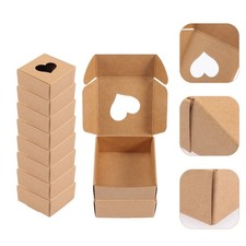 20 Pcs Kraft Paper Box Mini