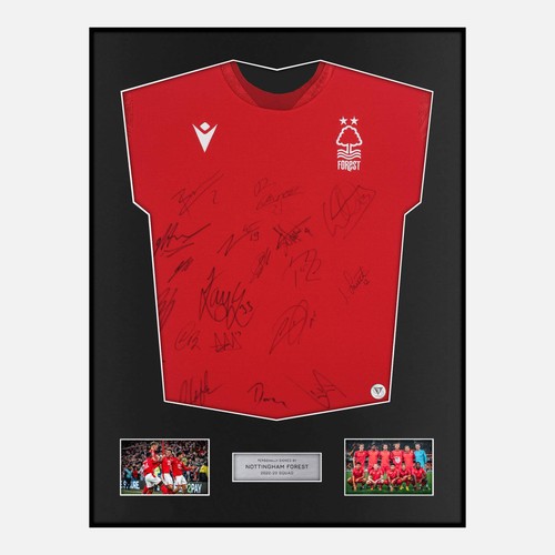 Framed squad signed - framed,