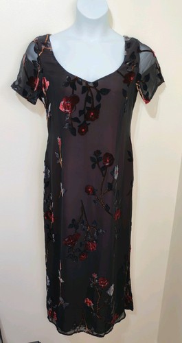 Patsy seddon black floral - black,