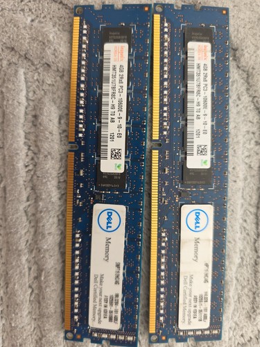 8gb 4gb pc3 10600e hynix - 2x, pc3-10600e
