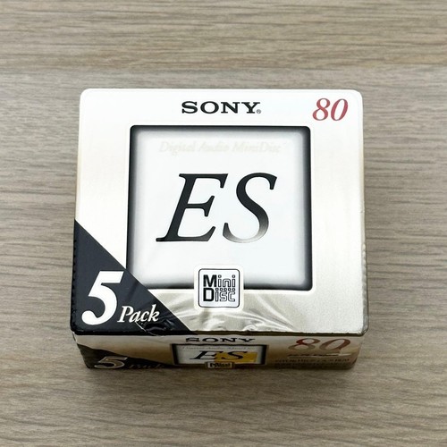 Sony 80min minidisc - es, 5