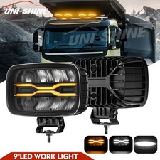 1X 9'' Led Jumbo Fog Spot