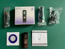Alba Digital Voice Recorder + MP3 ET858 Black Boxed With Manual And  Leads.