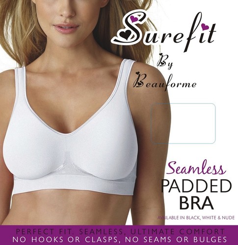Seamless comfort bra - seamless,