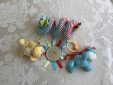 ELC Early Learning Centre Spiral Pram Cot Soft Toy in Good condition