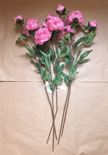 Artificial pink peony - artificial,