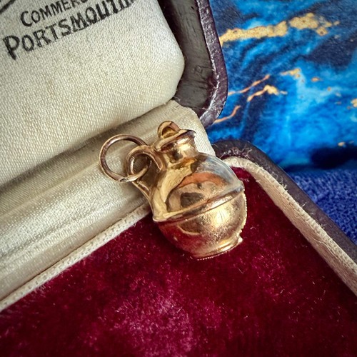 Vintage 9ct gold hollow - vintage,