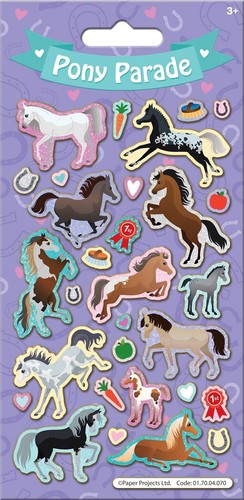 Pony parade sparkly reusable - pony,