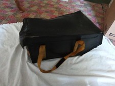 Vintage Saddle Bag For Push Bike Or Motorbike,Black Faux Leather,Used Condition