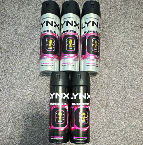 New lynx deodorant body - 5x,