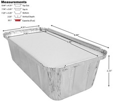 D&W Fine Pack 2 lb. Aluminum