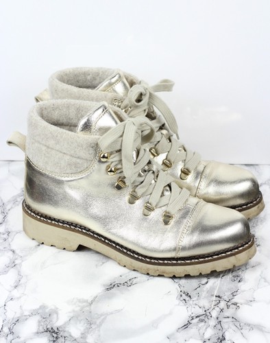 Russell bromley gold leather - russell,