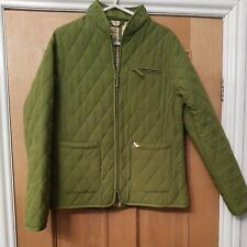 Women’s John Partridge Quilted Green Jacket Size Small (UC)