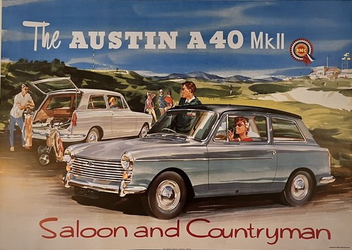 Austin a40 mk2 rare - a40,