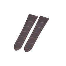 23mm Brown Leather Watch Strap