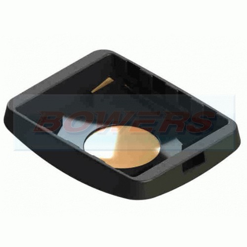 Wide angle heated mirror glass - wide,