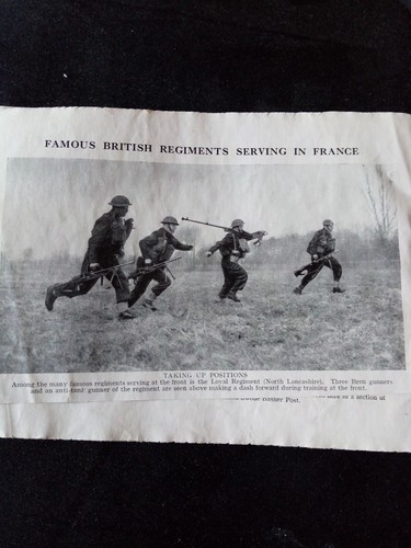 B5e ephemera 1939 ww2 - b5e, picture