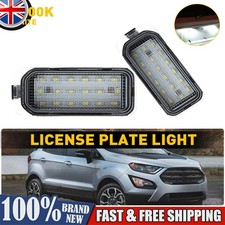 2x LED License Number Plate